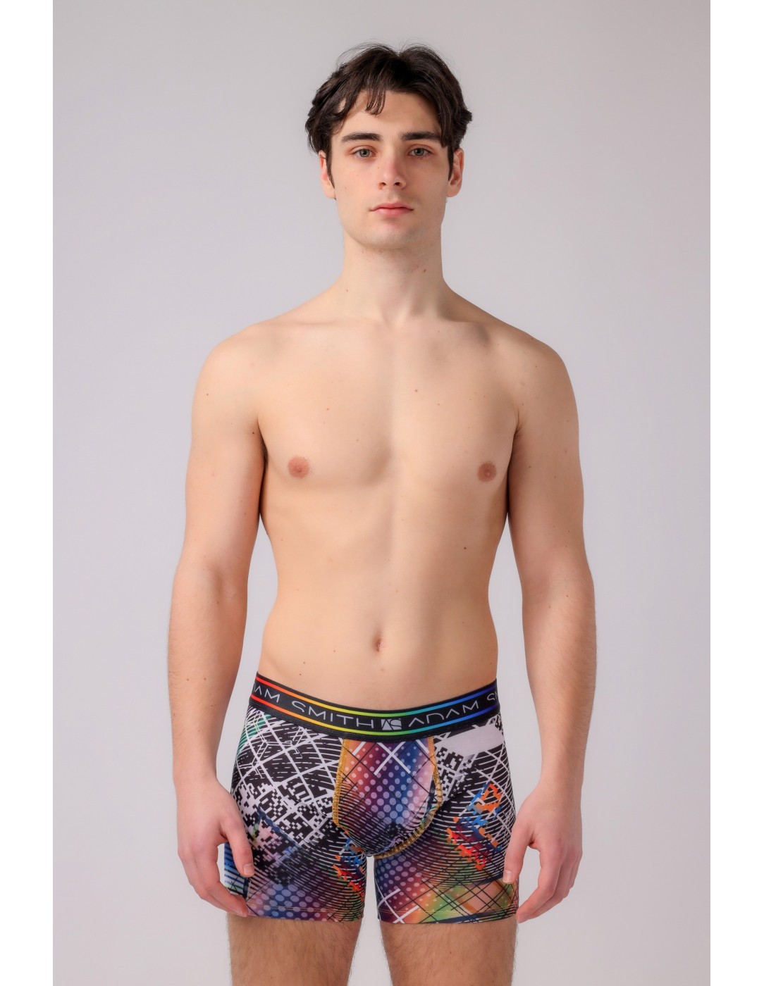 Adam Smith - Adorable Long Trunks - Μπόξερ Geometric