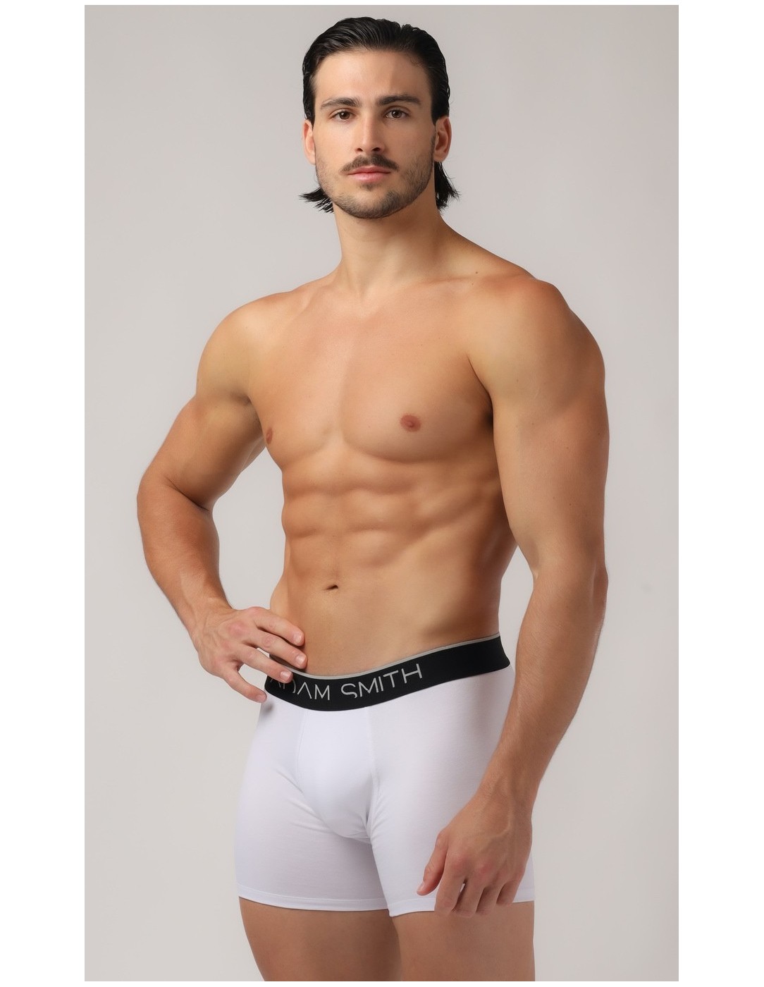 Adam Smith - Basics Μπόξερ - Άσπρο