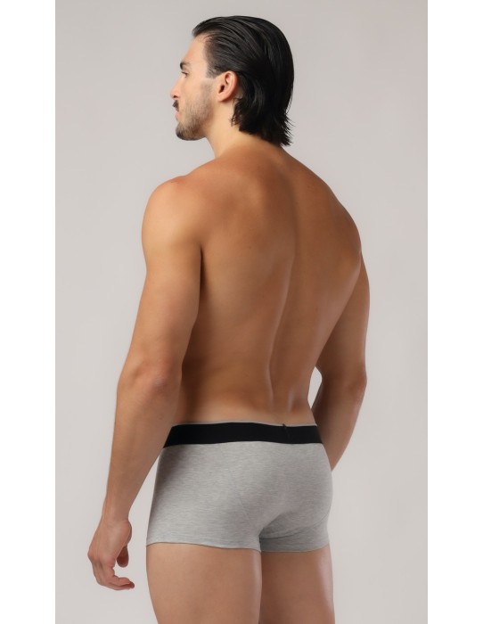 Adam Smith - Button Front Μπόξερ - Γκρι 2