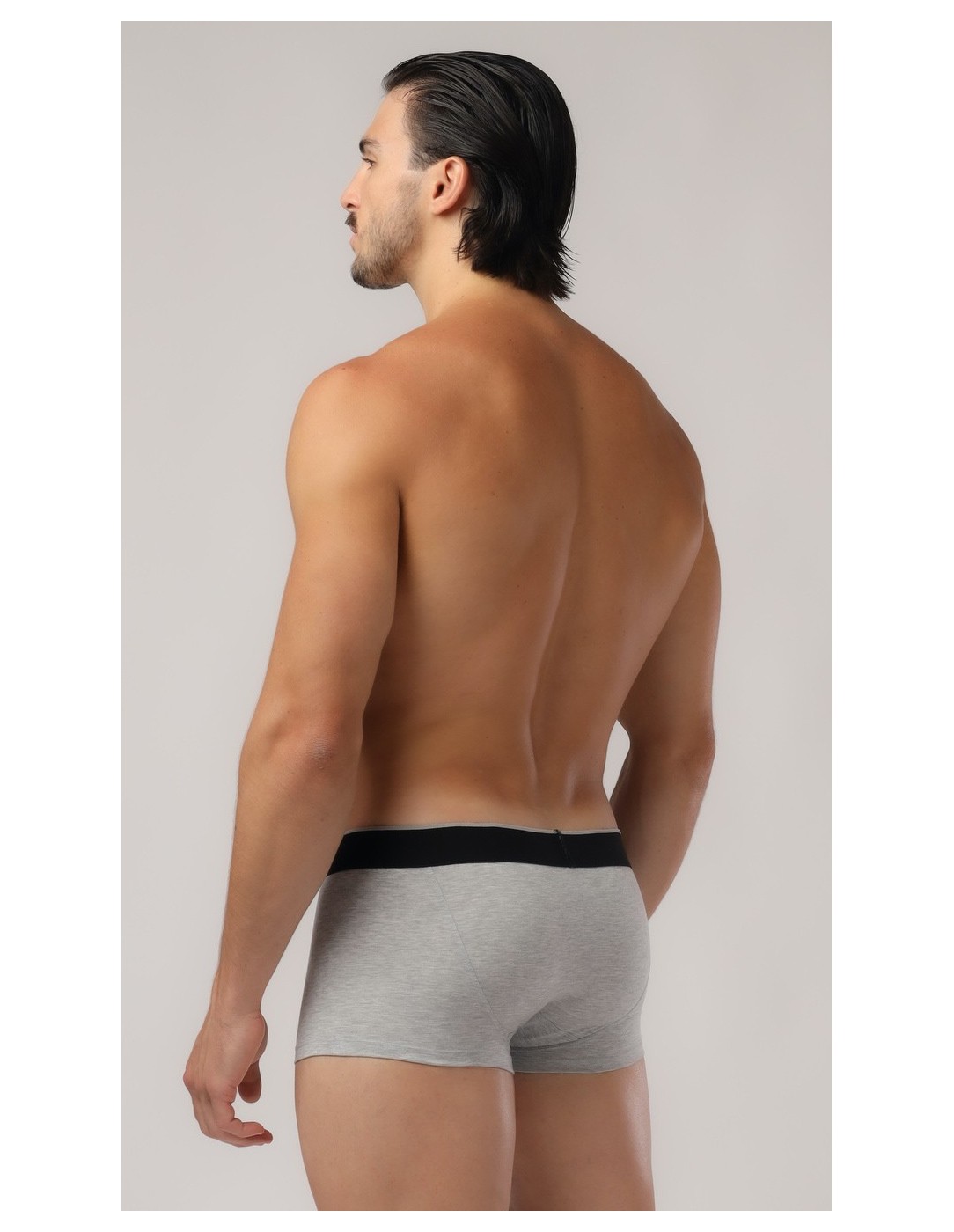 Adam Smith - Button Front Μπόξερ - Γκρι