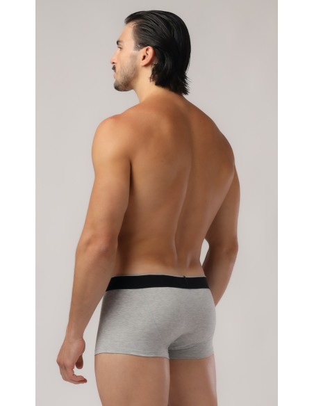 Adam Smith - Button Front Μπόξερ - Γκρι