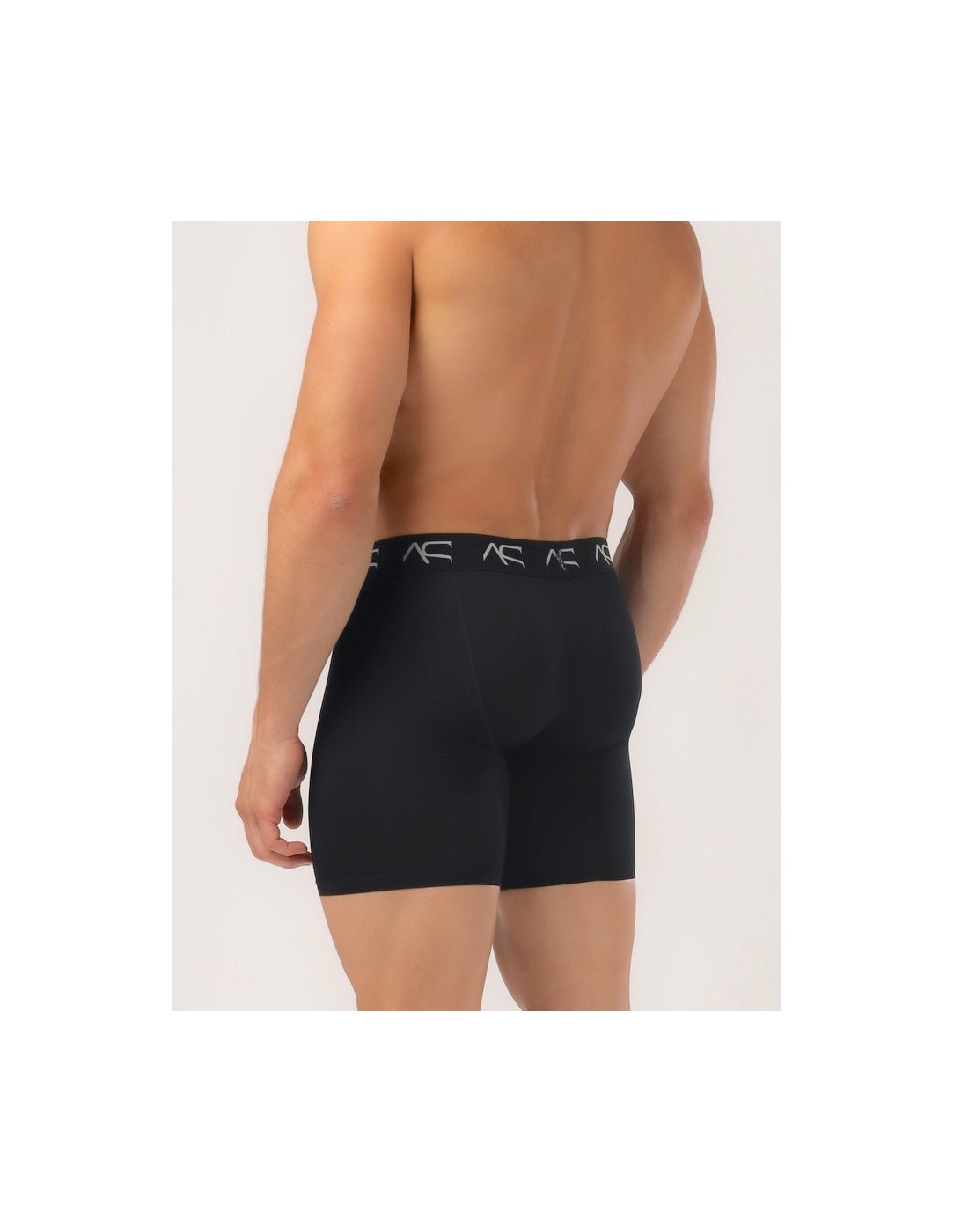 Adam Smith - Mesh Short Μπόξερ - Μαύρο