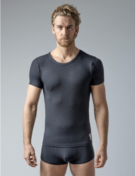 Adam Smith - Crew Neck T-Shirt - Μπλουζάκι Μαύρο