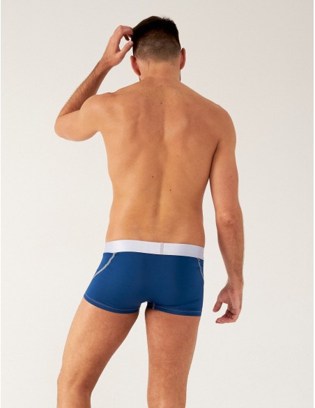 Adam Smith - Saltire Μπόξερ - Μπλε με καρό θήκη