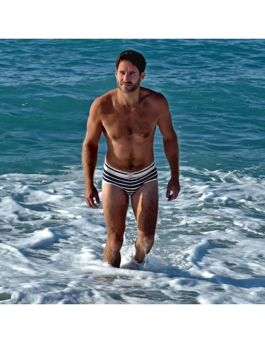 Bluebuck - Σλιπ Μπλε με άσπρες ρίγες 2