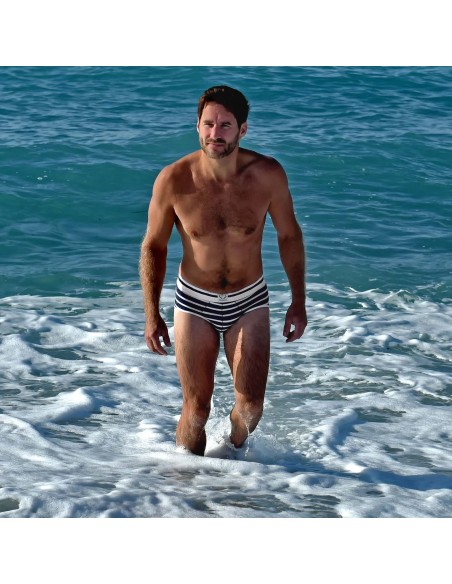 Bluebuck - Σλιπ Μπλε με άσπρες ρίγες