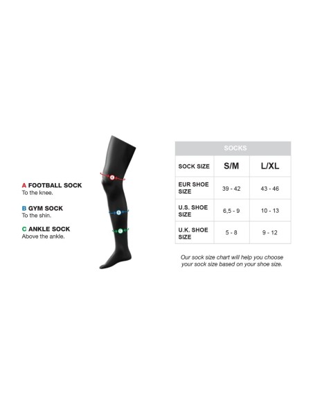 Barcode Berlin - Gym Socks White-Black