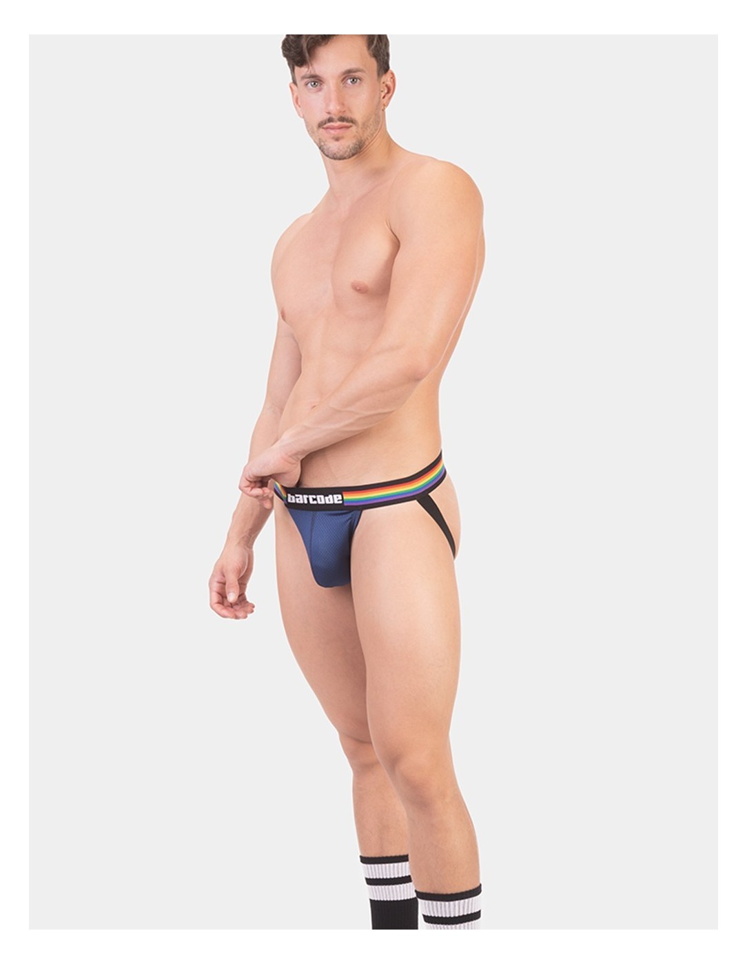 Barcode Berlin - Pride Jockstrap - Μπλε Σκούρο