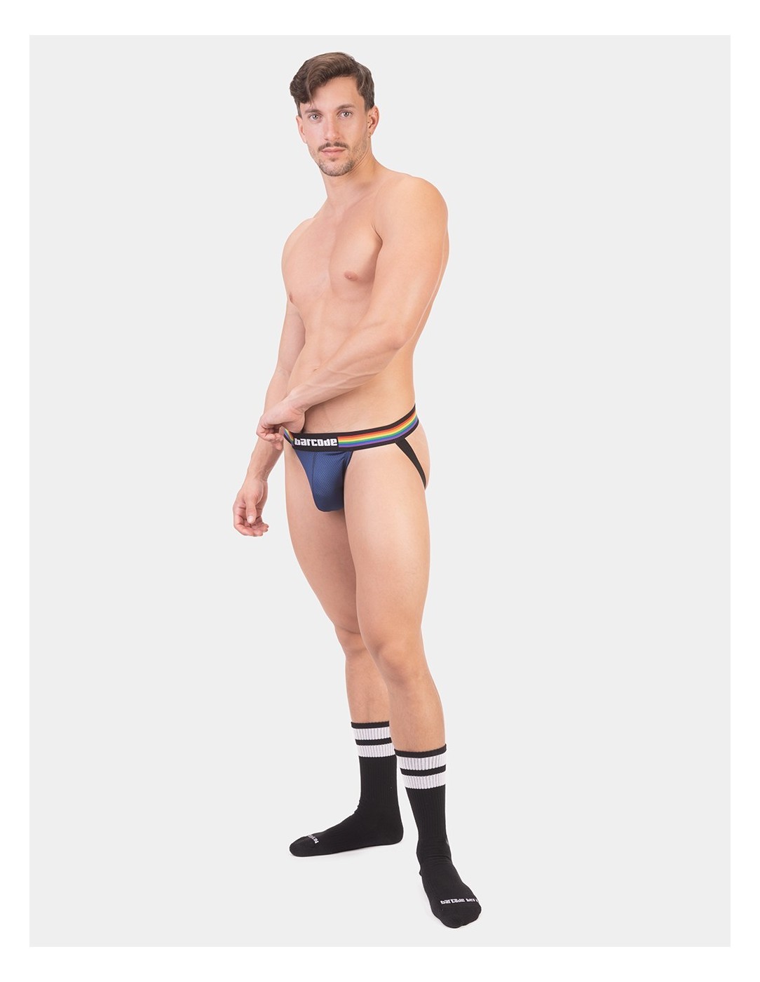 Barcode Berlin - Pride Jockstrap - Μπλε Σκούρο