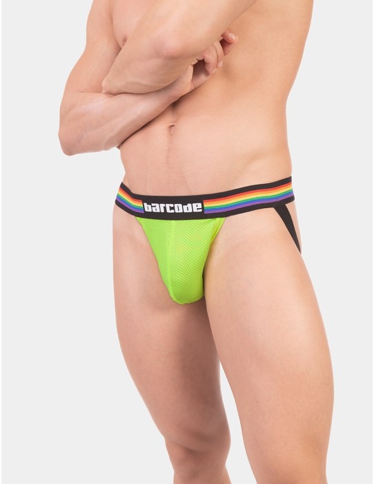 Barcode Berlin - Pride Jockstrap - Ανοιχτό Πράσινο
