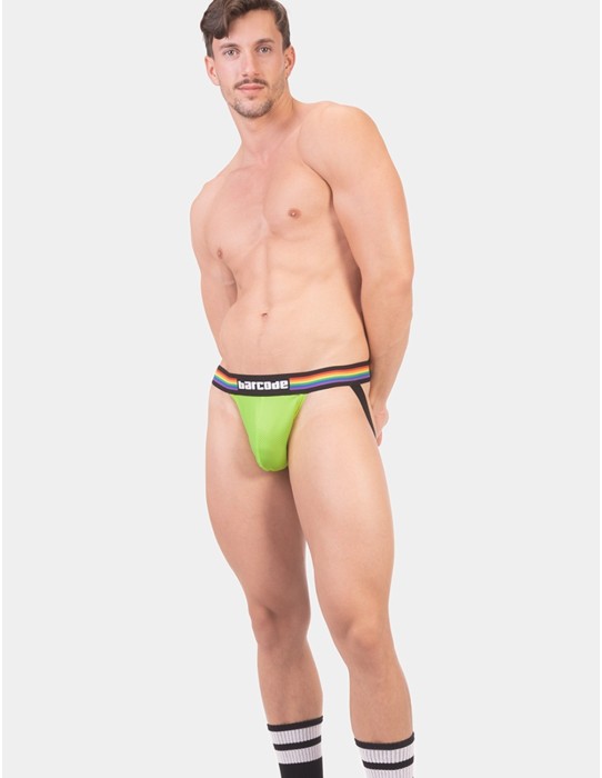 Barcode Berlin - Pride Jockstrap - Ανοιχτό Πράσινο 2
