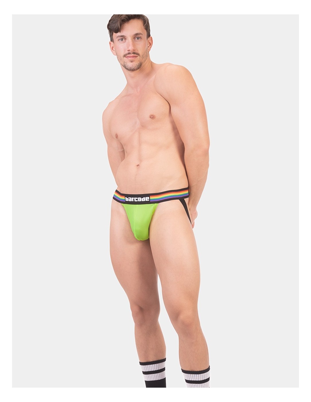 Barcode Berlin - Pride Jockstrap - Ανοιχτό Πράσινο
