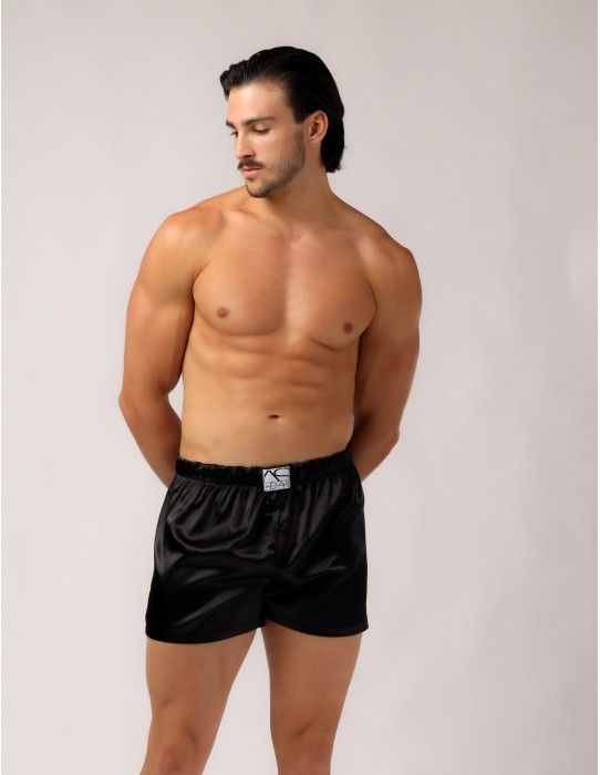 Adam Smith - Sweetheart Μπόξερ - Μαύρο