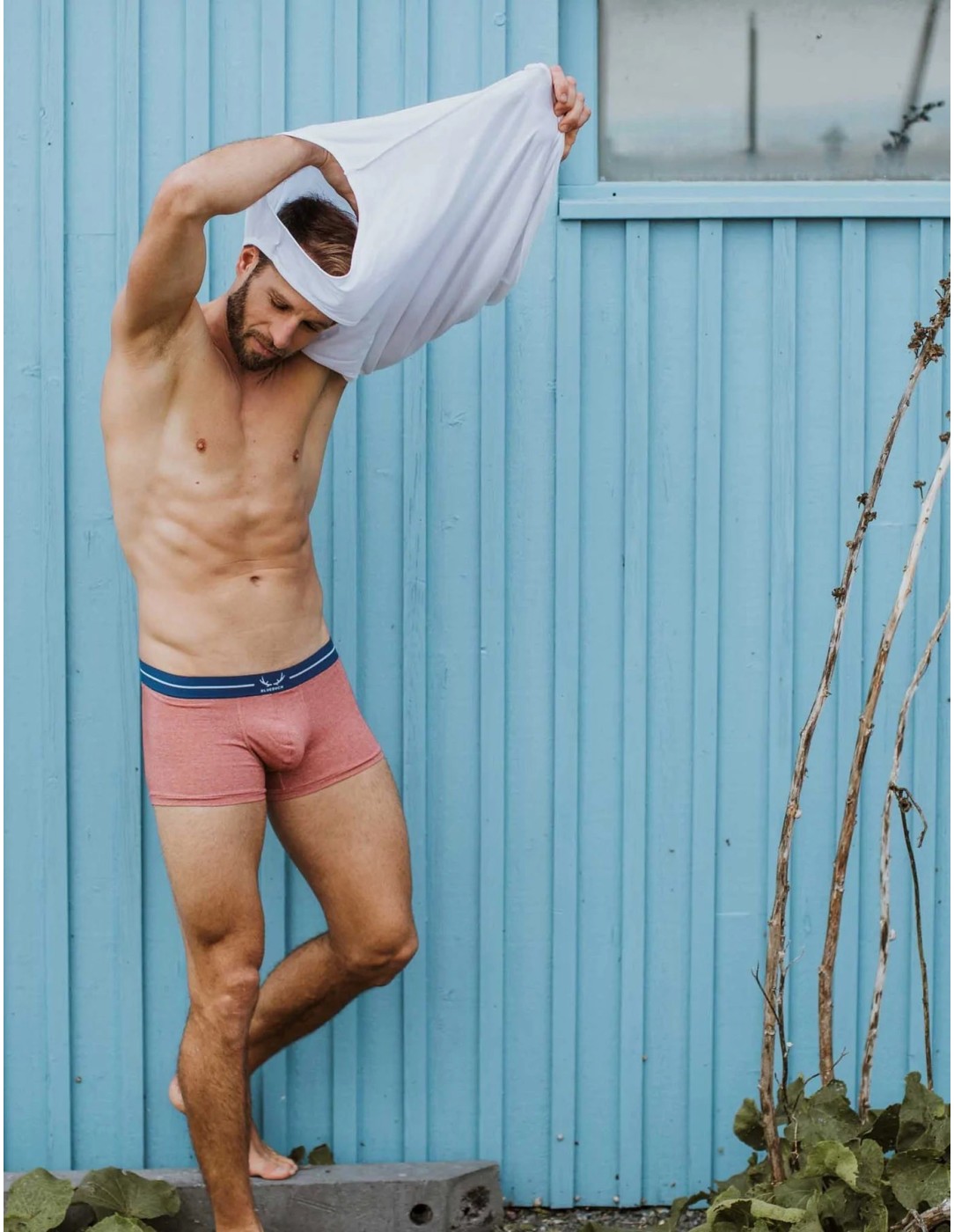 Bluebuck - Brick Μπόξερ Κόκκινο