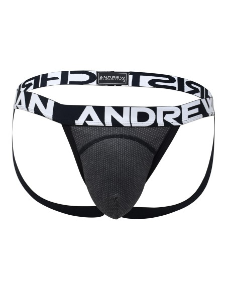Andrew Christian - Active Sports Jock w/ Almost Naked - Σκούρο Γκρι