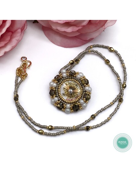 Zosimi Beads - Marian Κρεμαστό - Κρύσταλος Argent Flare