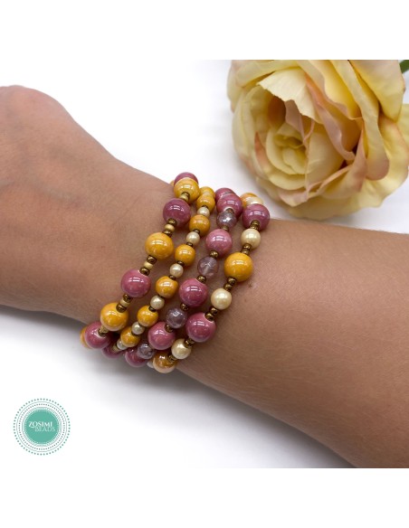 Zosimi Beads - Athena Wrap Βραχιόλι - Autumn Garden