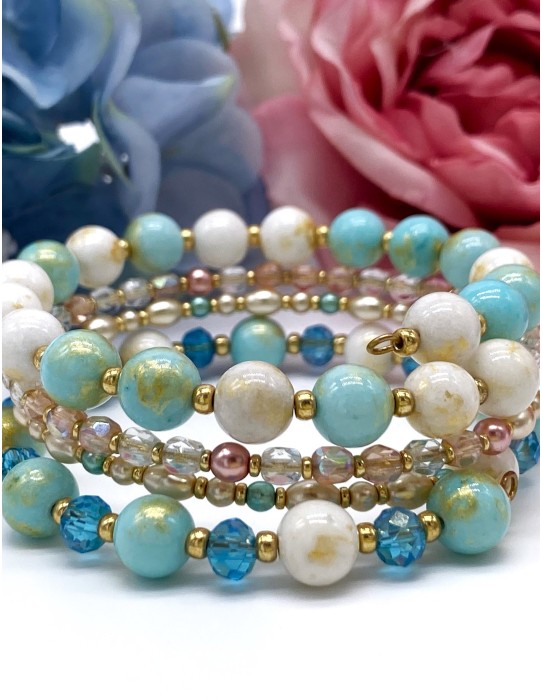 Zosimi Beads - Athena Wrap Βραχιόλι - Ocean Treasures