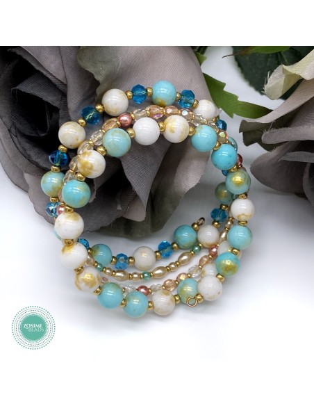 Zosimi Beads - Athena Wrap Βραχιόλι - Ocean Treasures
