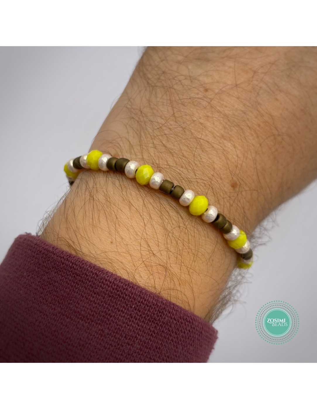 Zosimi Beads - Thiseas Βραχιολάκι - Ανοιχτό...