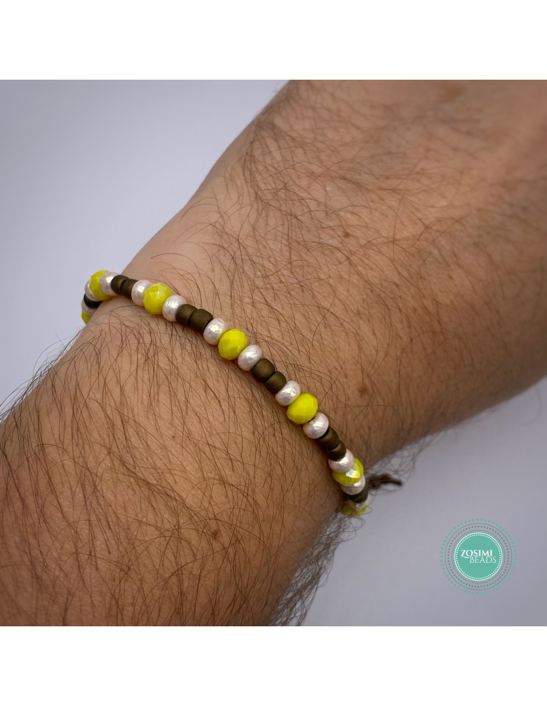 Zosimi Beads - Thiseas Βραχιολάκι - Ανοιχτό...