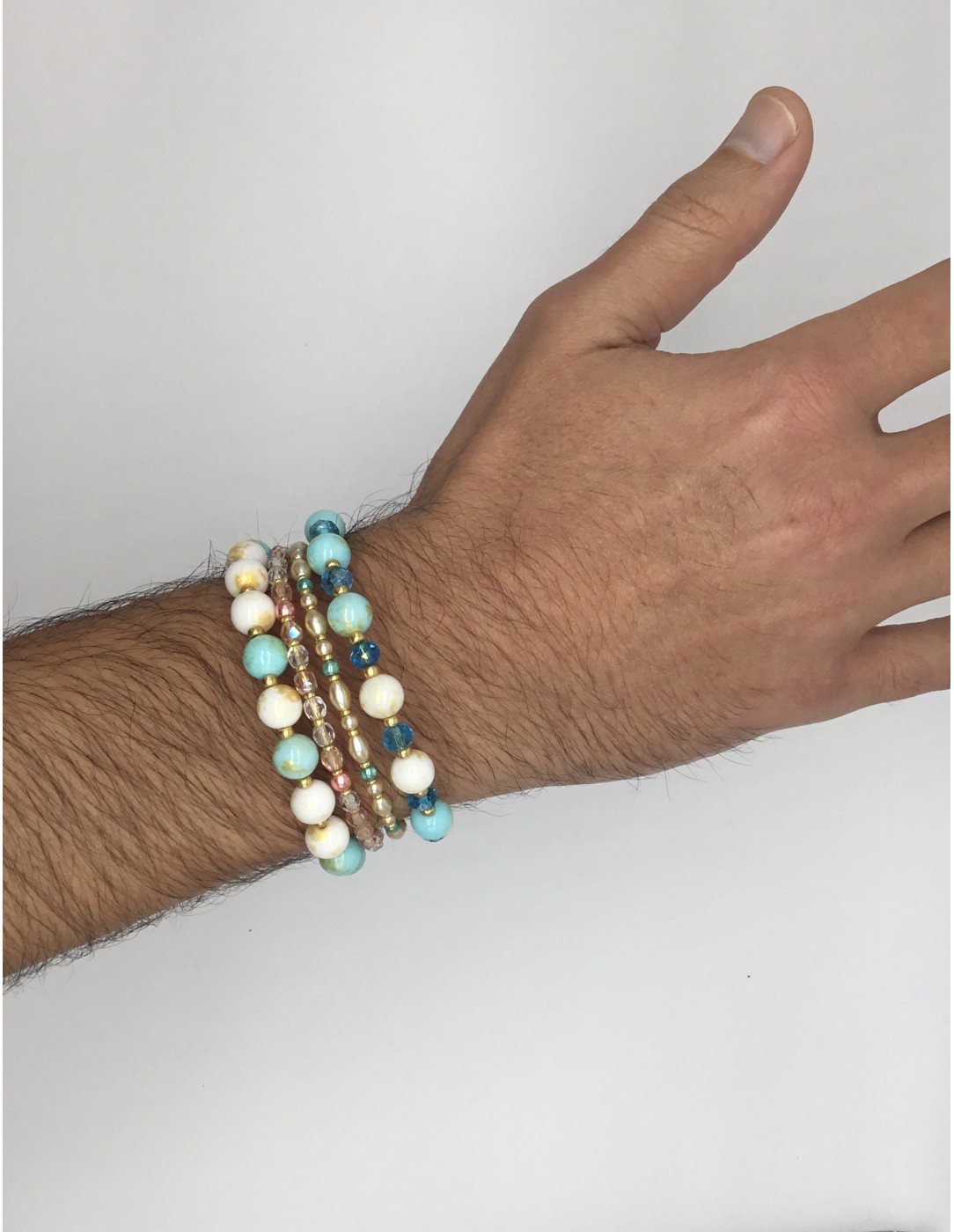 Zosimi Beads - Athena Wrap Βραχιόλι - Ocean...