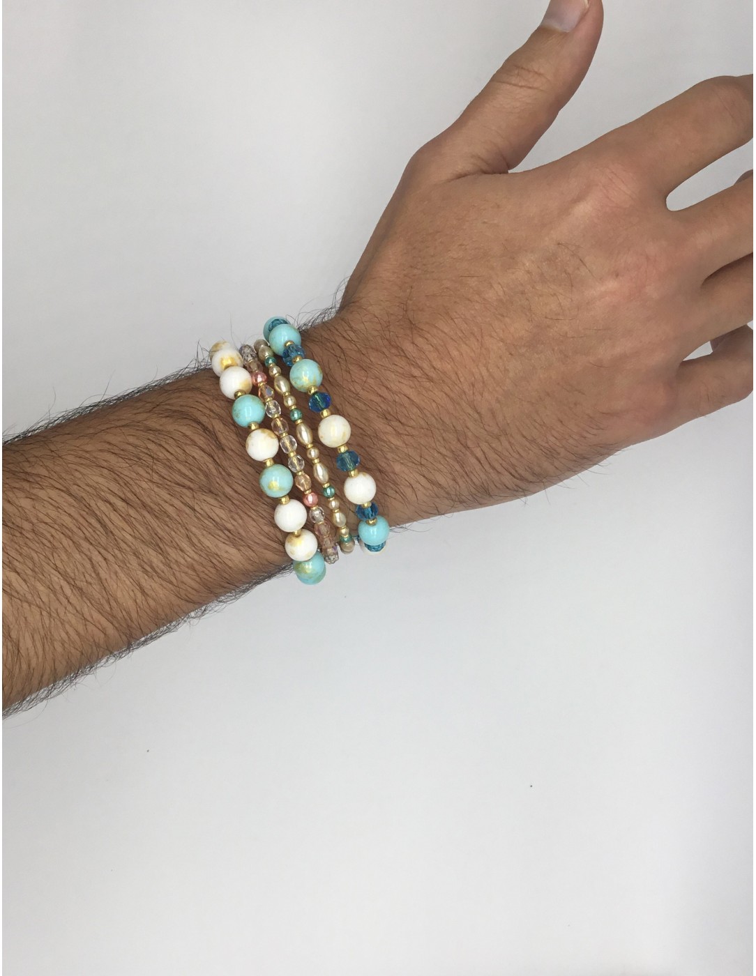 Zosimi Beads - Athena Wrap Βραχιόλι - Ocean...