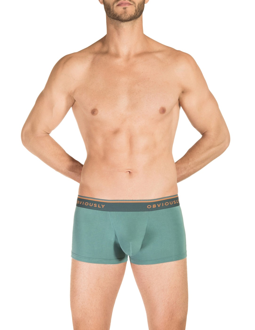 Obviously Apparel - EveryMan Μποξεράκι - Γαλαζοπράσινο