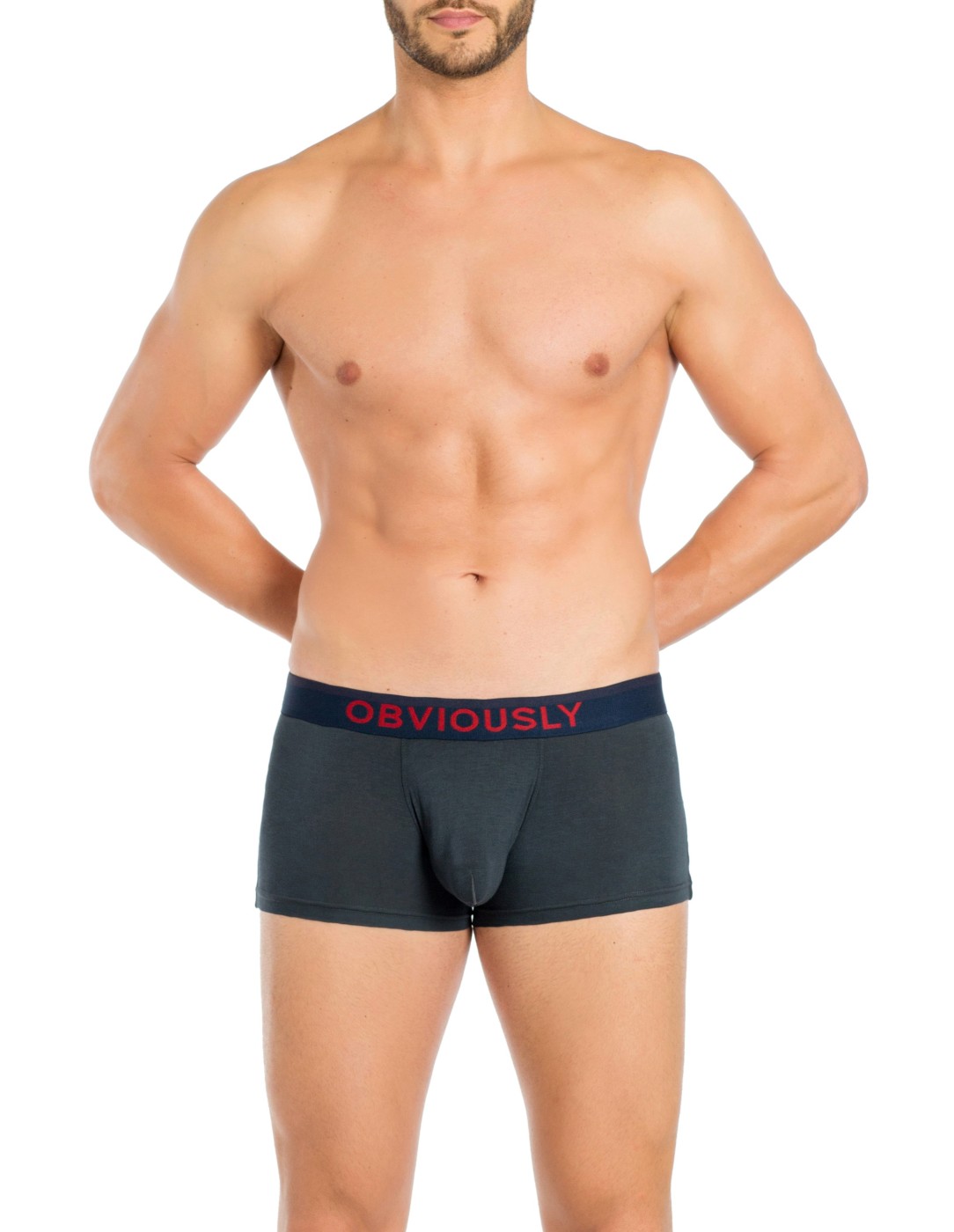Obviously Apparel - FreeMan Μποξεράκι - Σκούρο Γκρι