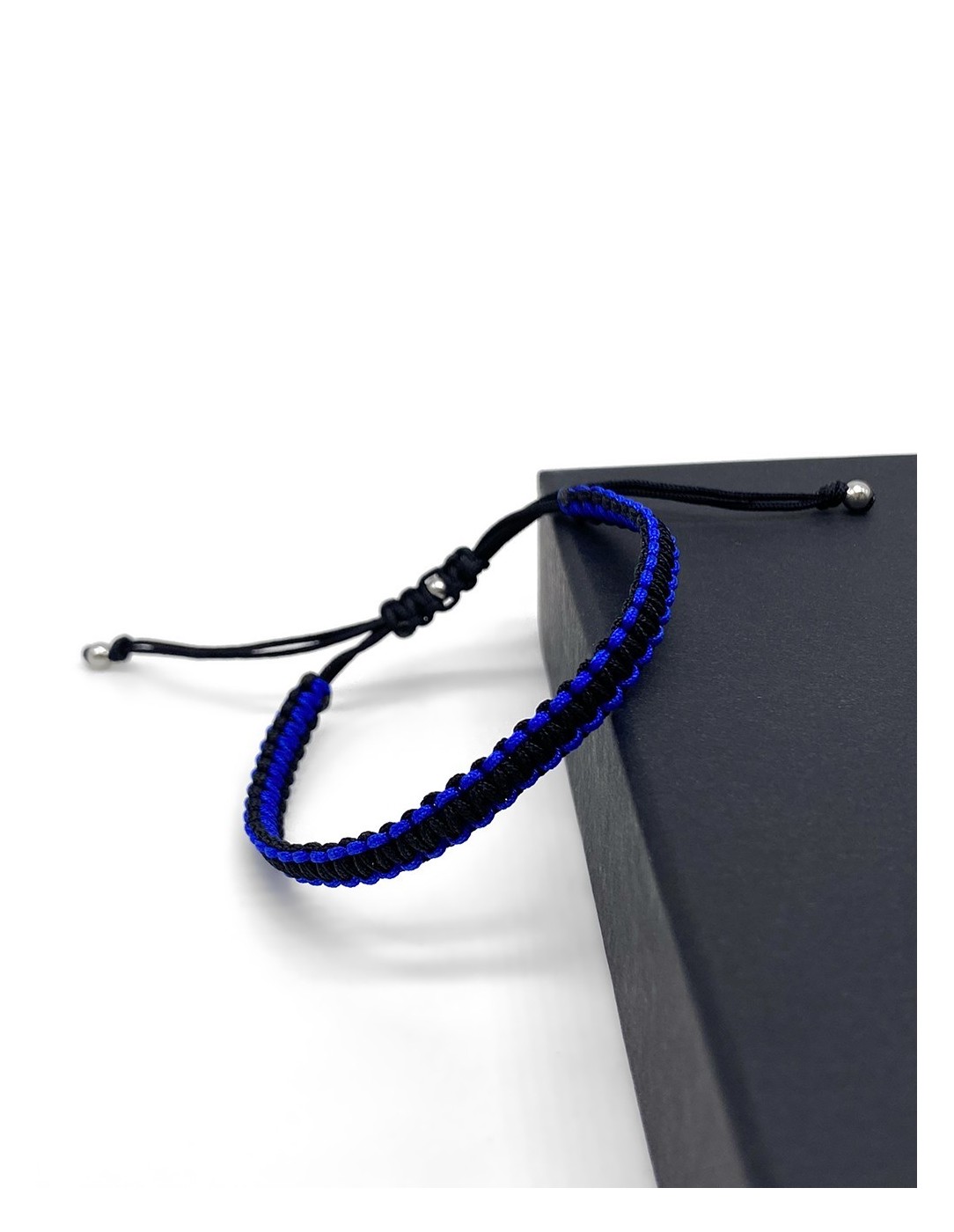 Zosimi Beads - Square Knot Βραχιόλι - Μαύρο και...