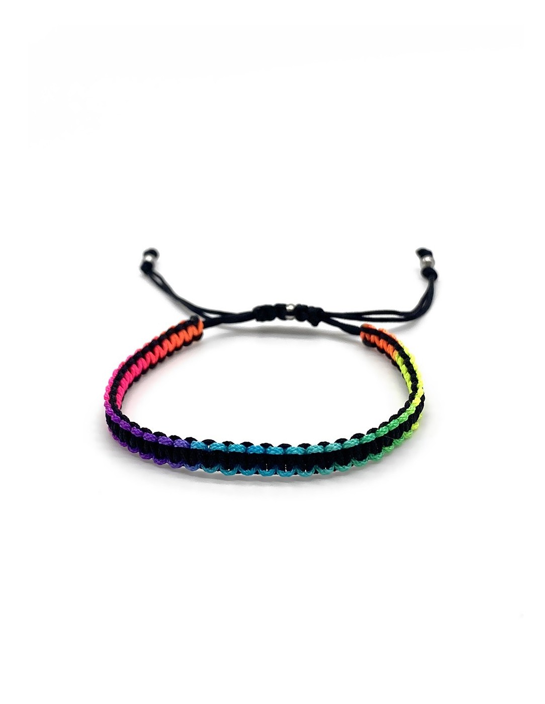 Zosimi Beads - Square Knot Βραχιόλι - Μαύρο και...