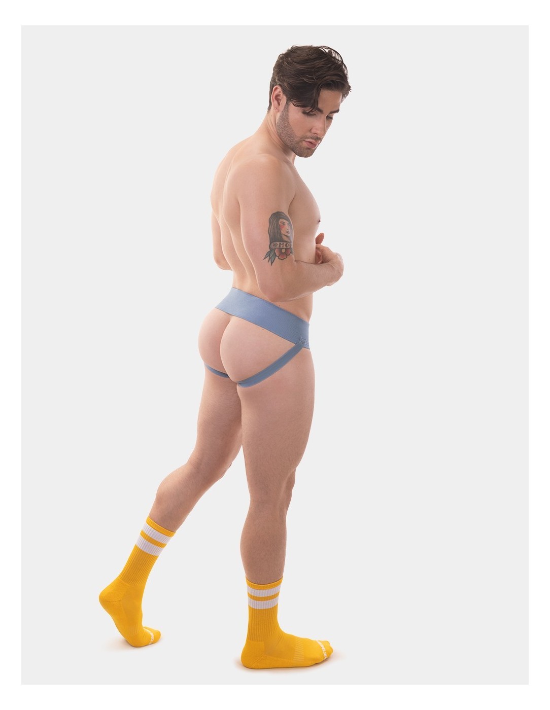 Barcode Berlin - Jockstrap Sergey Pop Μπλε Μπεζ