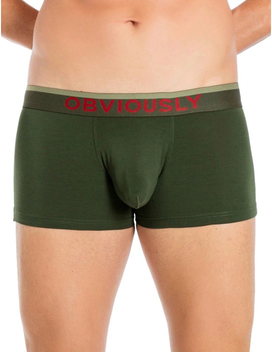 Obviously Apparel - FreeMan Μποξεράκι - Σκούρο Πράσινο