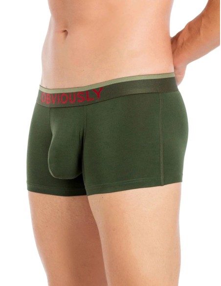 Obviously Apparel - FreeMan Μποξεράκι - Σκούρο Πράσινο