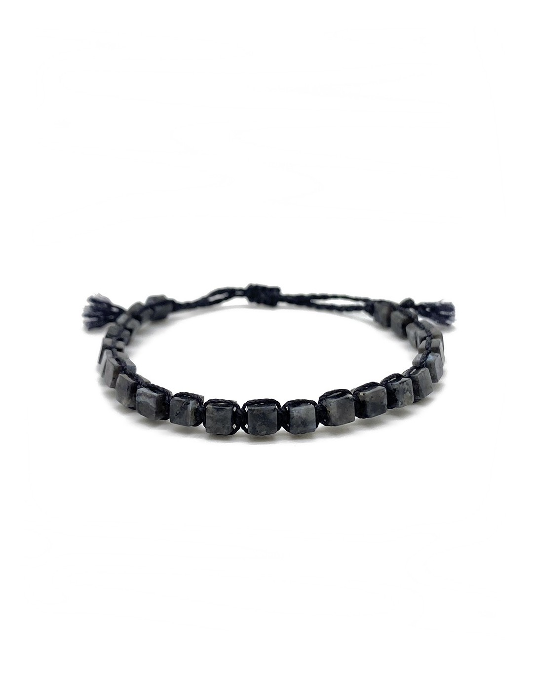 Zosimi Beads - Cubes Gemstone Βραχιόλι - Λαβραδορίτης