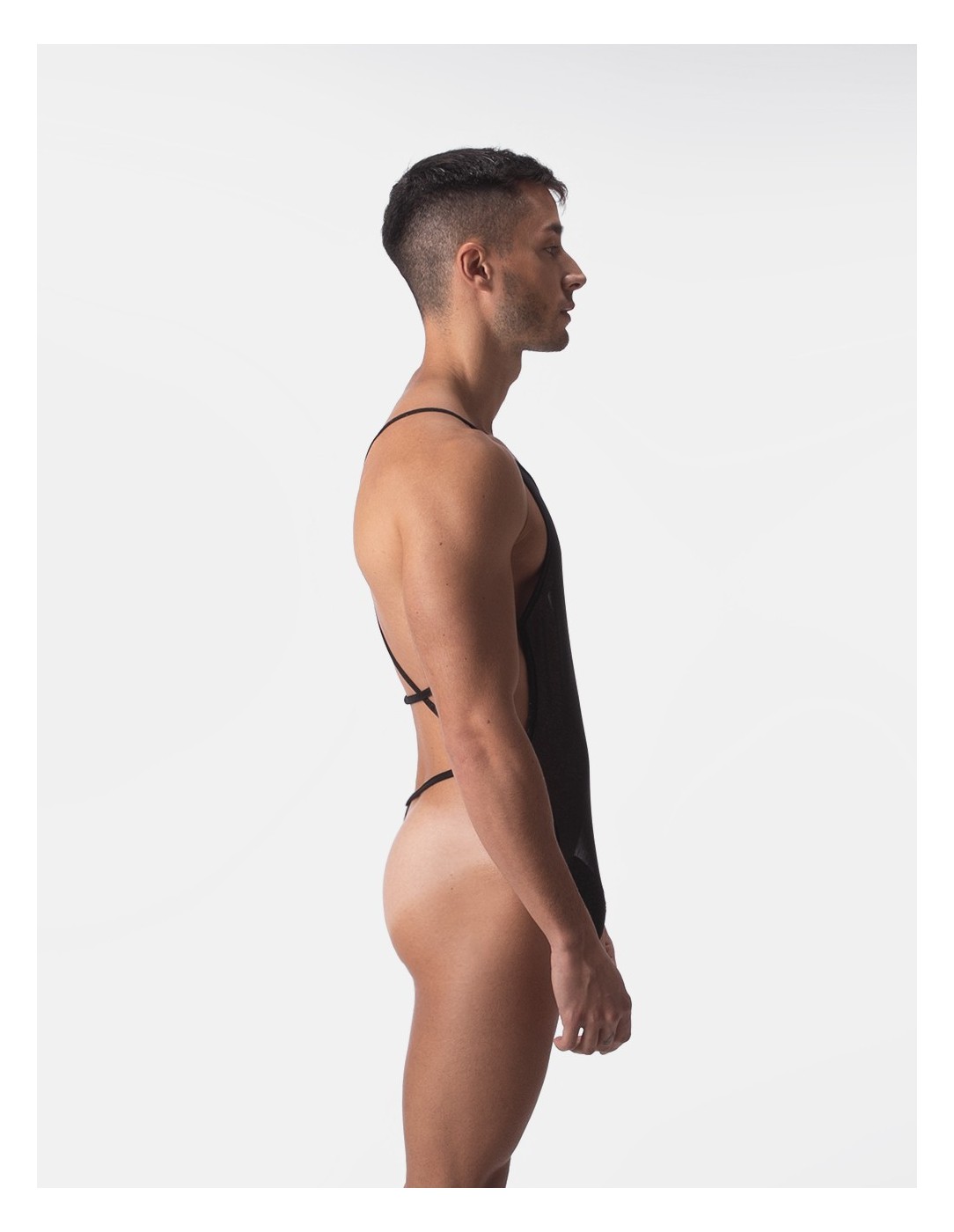 Barcode Berlin - Mesh Κορμάκι Cobina - Μαύρο