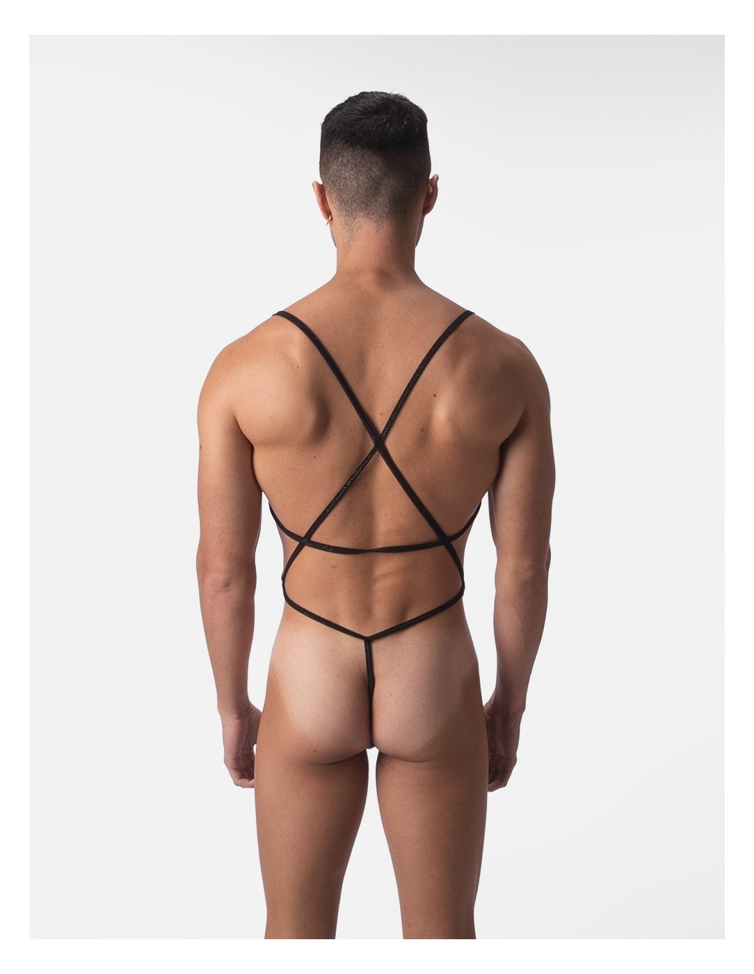 Barcode Berlin - Mesh Κορμάκι Cobina - Μαύρο