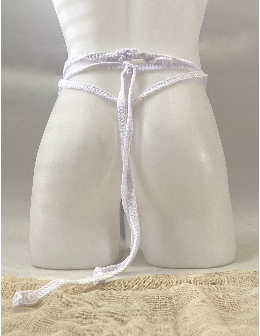 Plexis Wear - Vers String Harness - Άσπρο