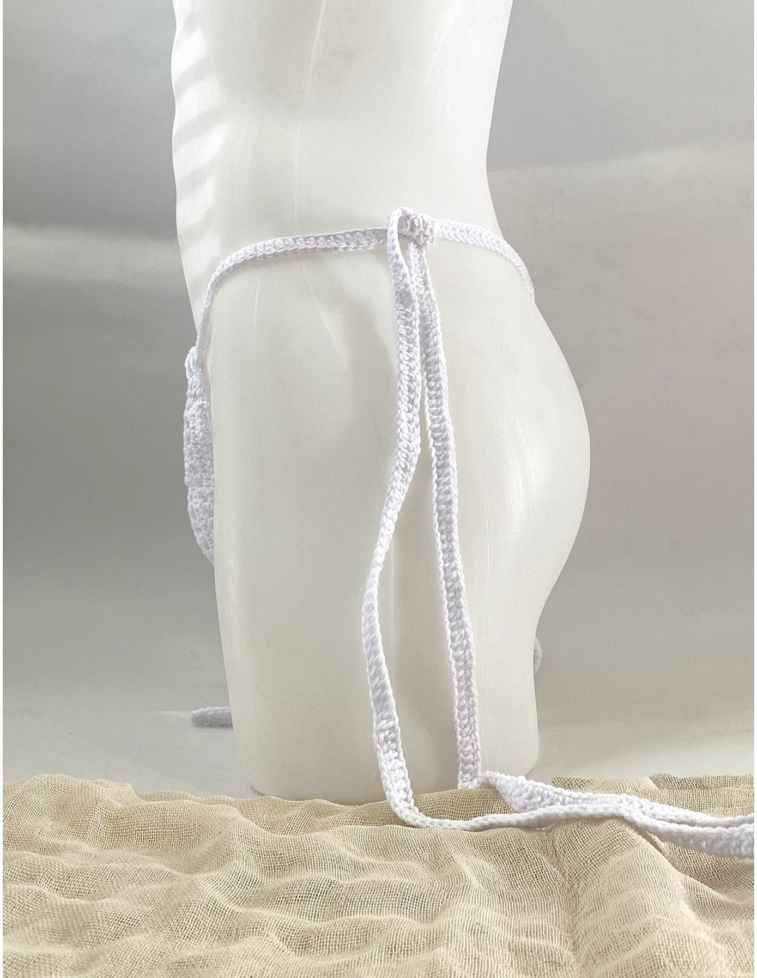 Plexis Wear - Vers String Harness - Άσπρο