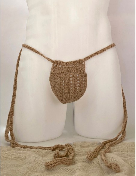 Plexis Wear - Vers String Harness - Μπεζ