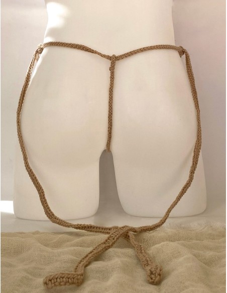 Plexis Wear - Vers String Harness - Μπεζ