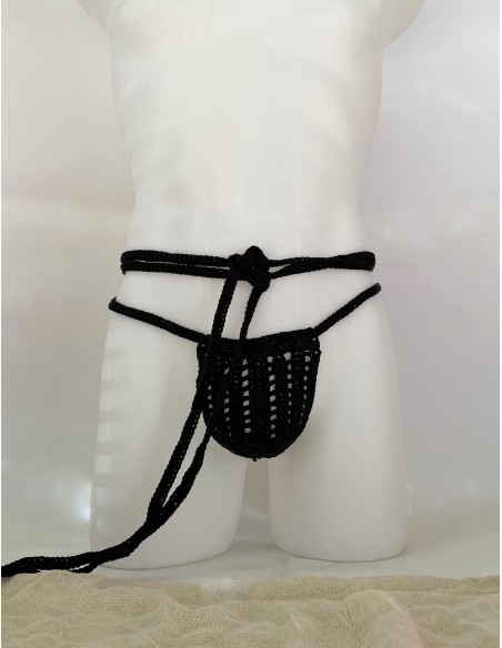 Plexis Wear - Vers String Harness - Μαύρο