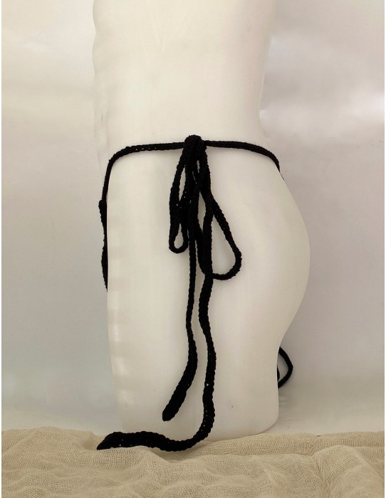 Plexis Wear - Vers String Harness - Μαύρο 2