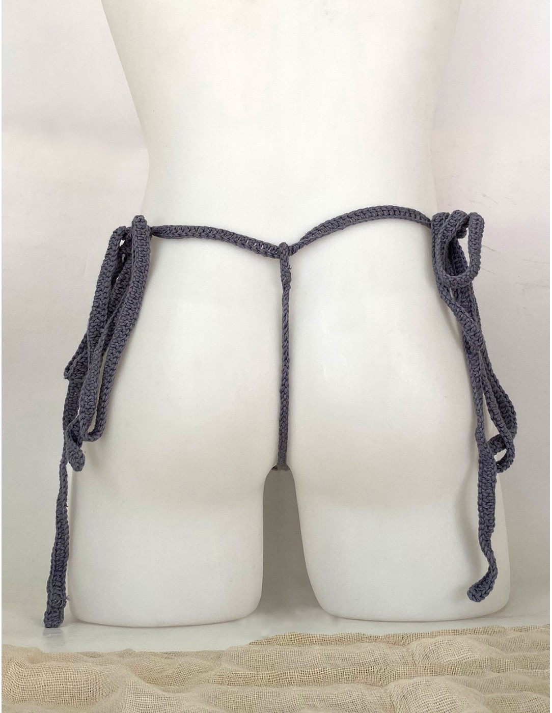 Plexis Wear - Vers String Harness - Γκρι