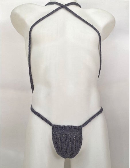 Plexis Wear - Vers String Harness - Γκρι