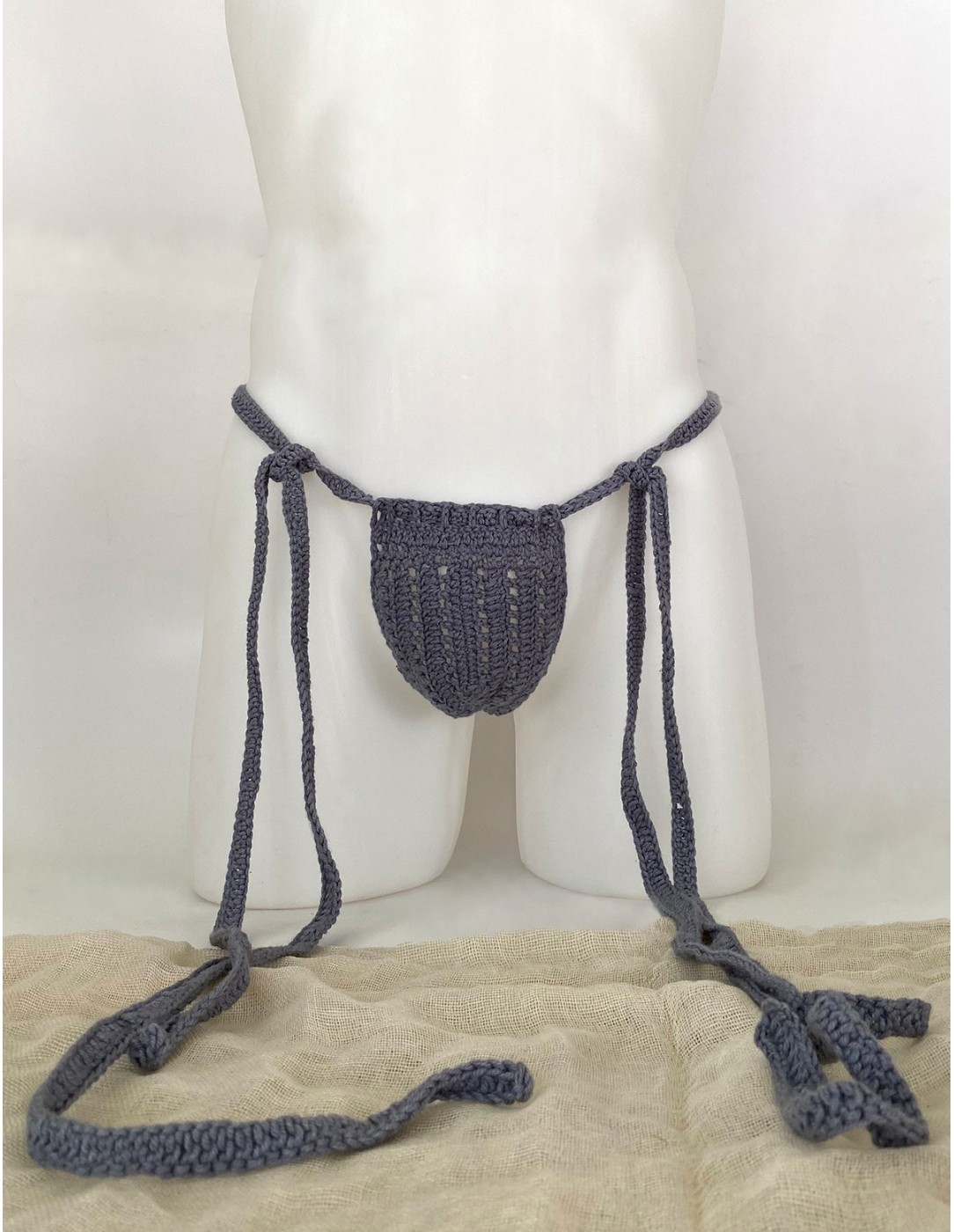 Plexis Wear - Vers String Harness - Γκρι
