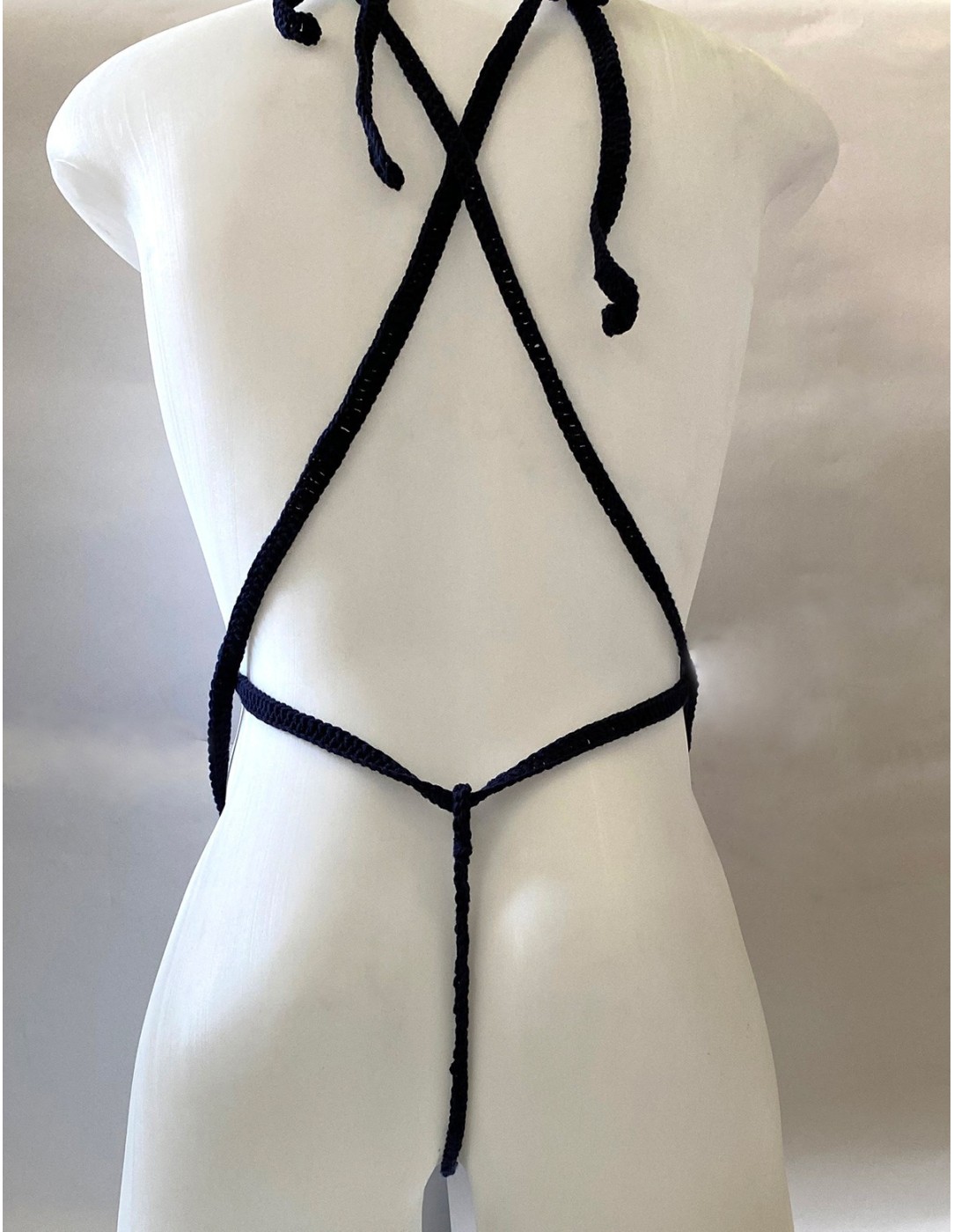 Plexis Wear - Vers String Harness - Σκούρο Μπλε