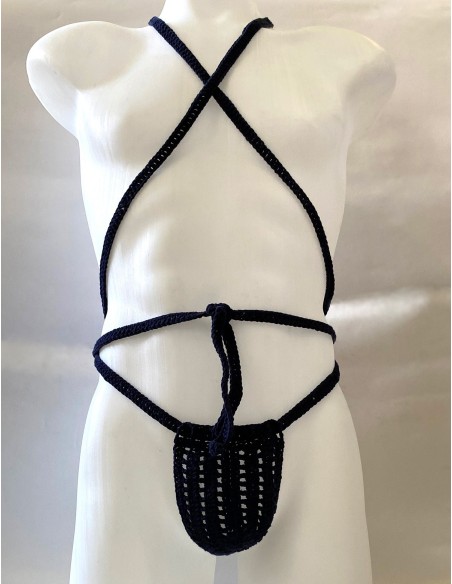 Plexis Wear - Vers String Harness - Σκούρο Μπλε