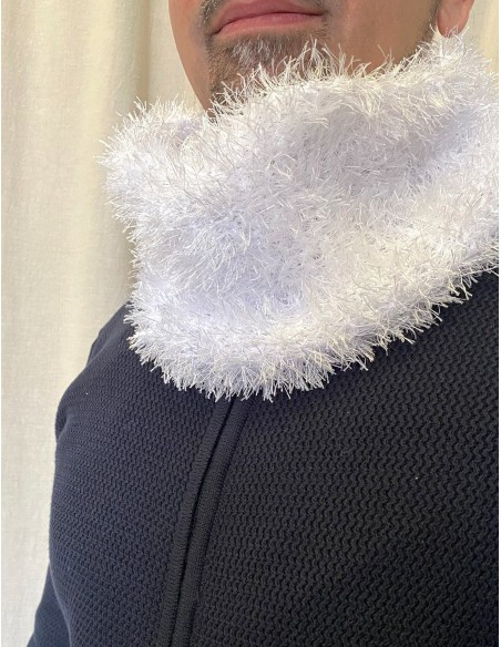 Plexis Wear - Κασκόλ Λαιμού - 'Ασπρο