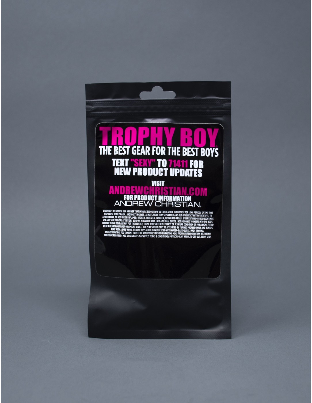 Andrew Christian - Trophy Boy Snap Cock Ring...